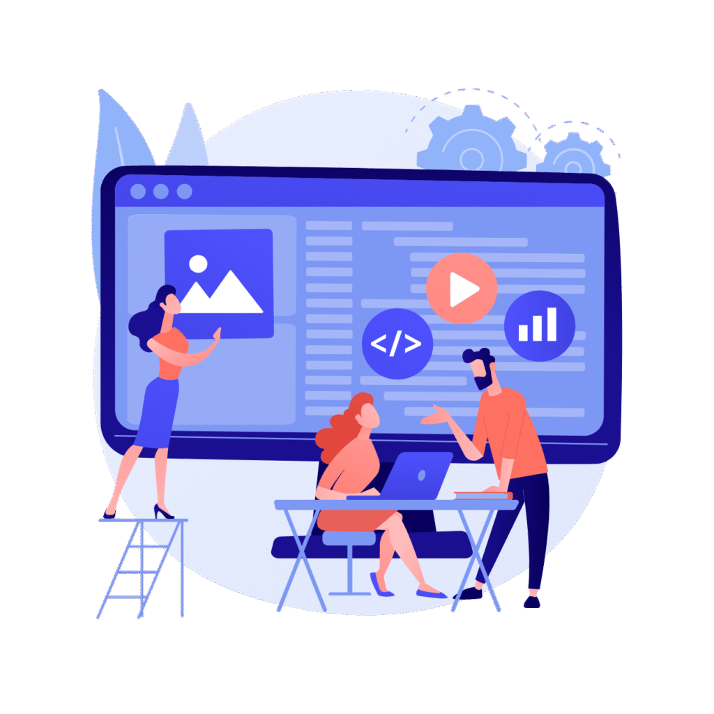 Professional website development services for modern business websites